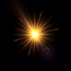Obraz premium explosion of the sun
