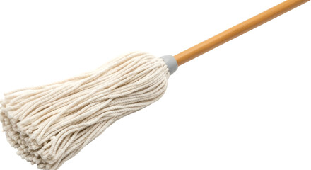 Cotton String Mop Head With Wooden Handle cleaning