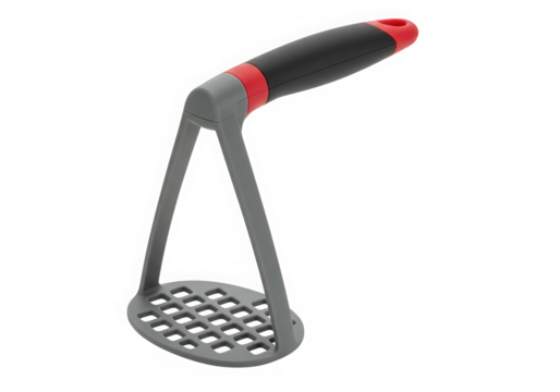 Potato masher kitchen tool utensil isolated on transparent background