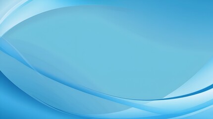 Abstract Carolina Blue background with smooth airy gradients, soft flowing curves, and gentle light reflections creating a calm, refreshing atmosphere