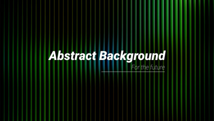 Futuristic Abstract Vertical Line Background with Gradient Colors