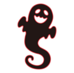 Cute Halloween Ghost PNG | Spooky Cartoon Character Clipart