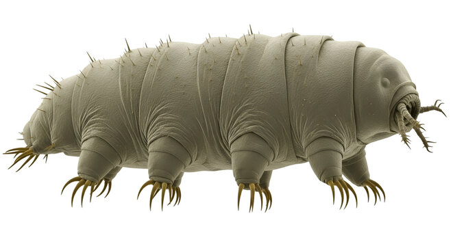 Microscopic Tardigrade Water Bear animal invertebrate