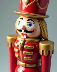 navidad, papá noel, vacaciones, rojo, cascanueces, de invierno, regalo, diciembre, alegre, 3d, ciclos, barba, gorros, ilustración, chistoso, celebraciones, gente, diversión, soldado