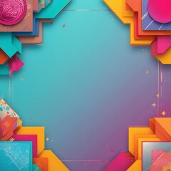 Retro Stair-Step Frame