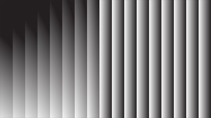 Obraz premium Abstract gradient background with vertical stripes in shades of gray