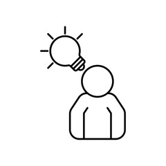 Icon a skill, isolated against a clean background.