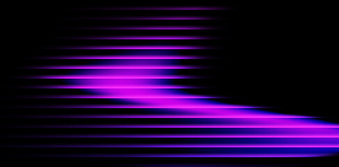 purple glowing abstract wave glassy background