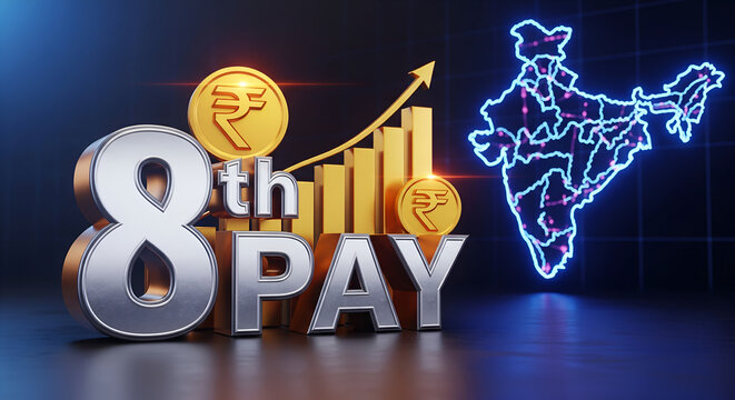 8th Pay - Salary Increase for Indian Employees, Rupee Growth
