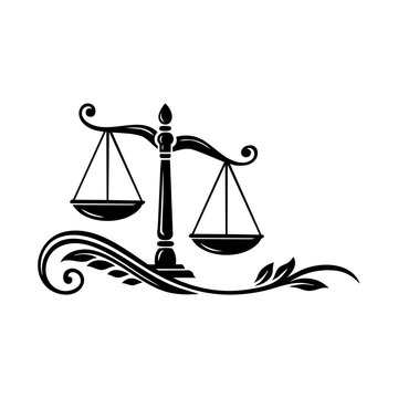 Scales of justice scales