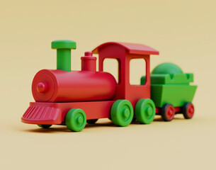 tren, navidad, tren navideño, juguete, capacitar, plasticos, niño, juego, locomotor, aislada, auto, infancia, diversión, variopinto, madera, rojo, acarrear, transportación, amarilla, objeto