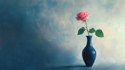 roses in a vase