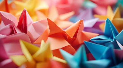 colorful party streamers