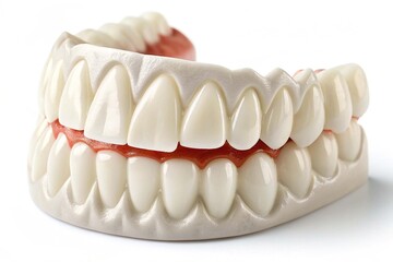 Obraz premium White plastic vampire fangs for halloween Nice