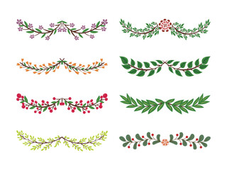 Elegant Floral Frames for Wedding and Event Designs