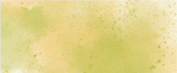 Yellow watercolor background design.