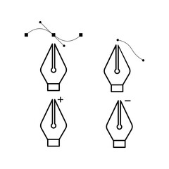 pen icon graphic tool vector icon