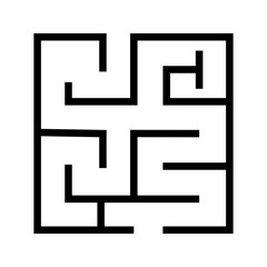 maze game icon vector icon
