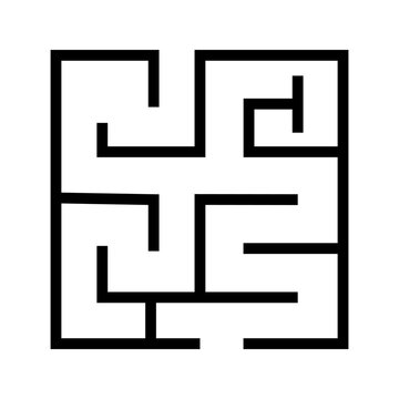  maze game icon vector icon