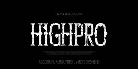 Modern Serif Condensed Grunge Fonts