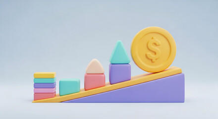 Squishy Financial Growth Graph