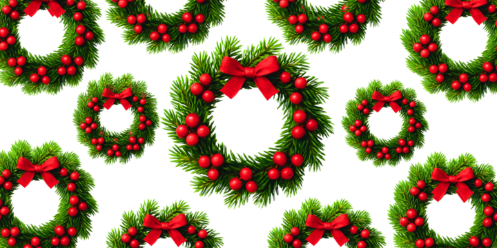 Modern Christmas Tree, Isolated on transparent background, png