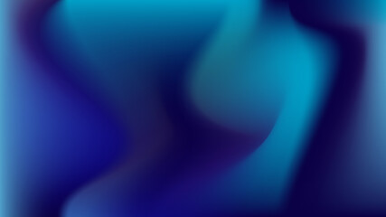 Abstract gradient background with shades of blue and teal creating a smooth and calming atmosphere