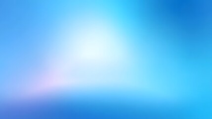 A visually appealing abstract background featuring a smooth gradient of blues and whites illuminated by a bright soft glow creating a serene and modern digital space