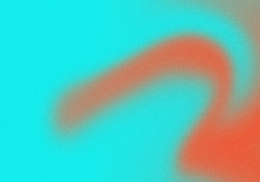 Turquoise and coral gradient background abstract design color blend modern art wallpaper digital illustration 100