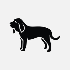 Dog icon, animal