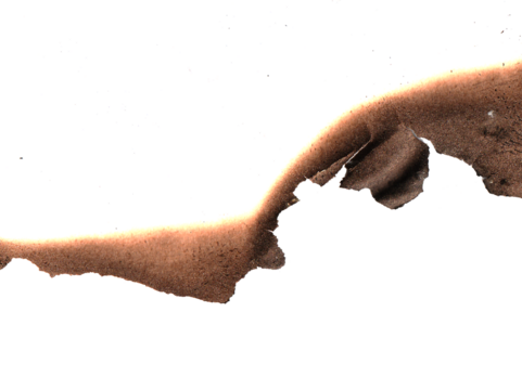 burning edge, Isolated on Transparent Background, ideal for design elements  Isolated on Transparent Background, ideal for design elements