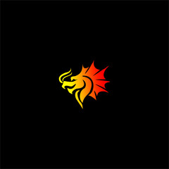 Best Dragon Head Logo Vector ...