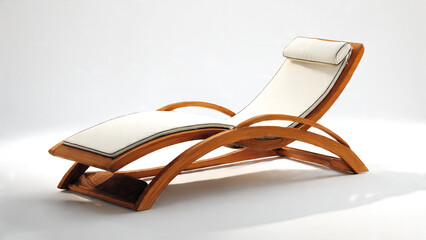 rocking chair on white background