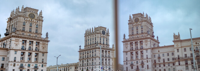 Minsk railway station. Gateway to the city