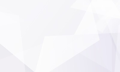 Clean and Minimal White Geometric Abstract Background with Subtle Gradient