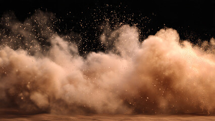 fireworks in the city