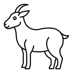 goat vector illustration
