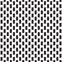 rectangular geometric pattern, black and white vector illustration