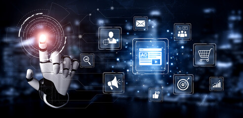 AI drives digital marketing and online ads with smart targeting, content automation, and ROI tracking for business growth. Artificial intelligence spline