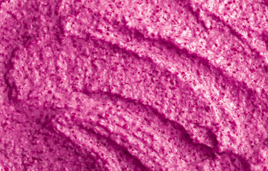 Purple berry yogurt ice cream. Fresh fruit and berry smoothie currant, pitaya, fig, grape, plum....