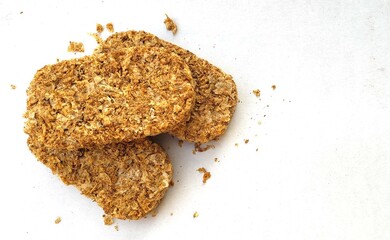 Crunchy Cereal Bars – Healthy  Diet Snack for Breakfast and Energy - Organic granola Biscuits