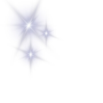 silver star background