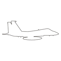 Fighter Jet Silhouette