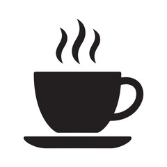 Coffee cup icon vector
