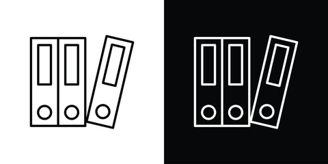 Binder icon. Modern simple vector collection