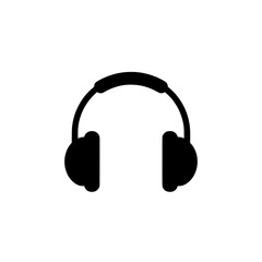 Over-Ear Headphones - Audio Listening or Music Icon