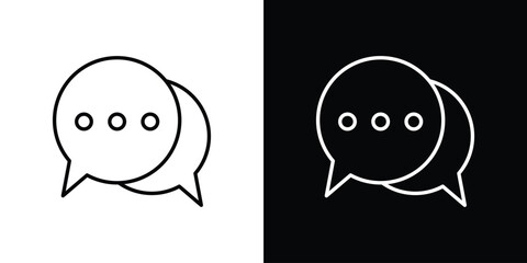 Chat bubble icon. Modern simple vector collection