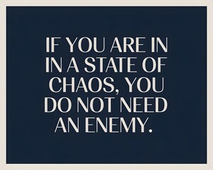 quote framed elegantly against deep blue background offering calming thoughtful uplifting modern message
