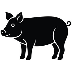pig vector icon