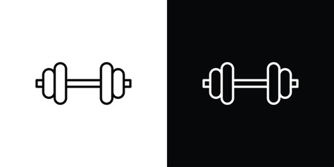 Dumbbell icon. Modern simple vector collection